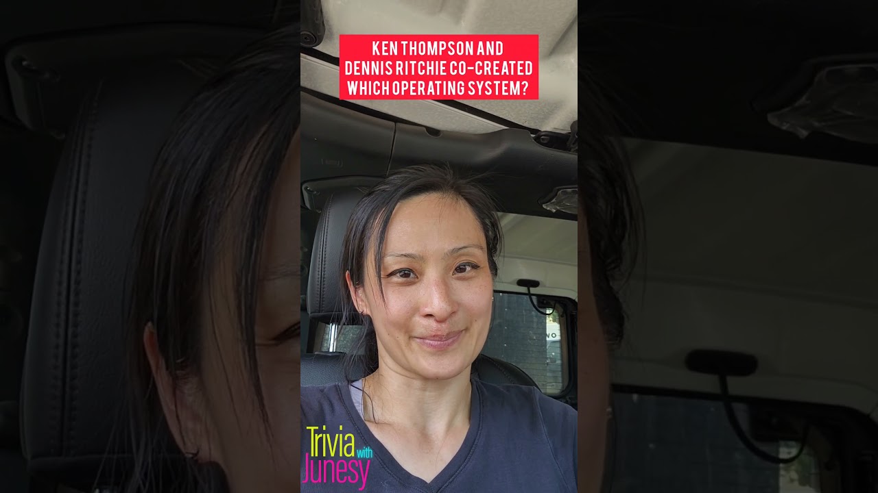 Ken Thomson & Dennis Ritchie Co-created OS