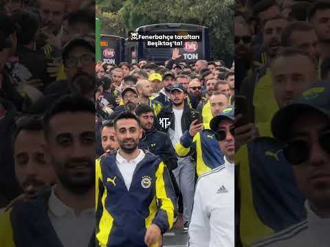 Fenerbahçe taraftarı Beşiktaş'ta!