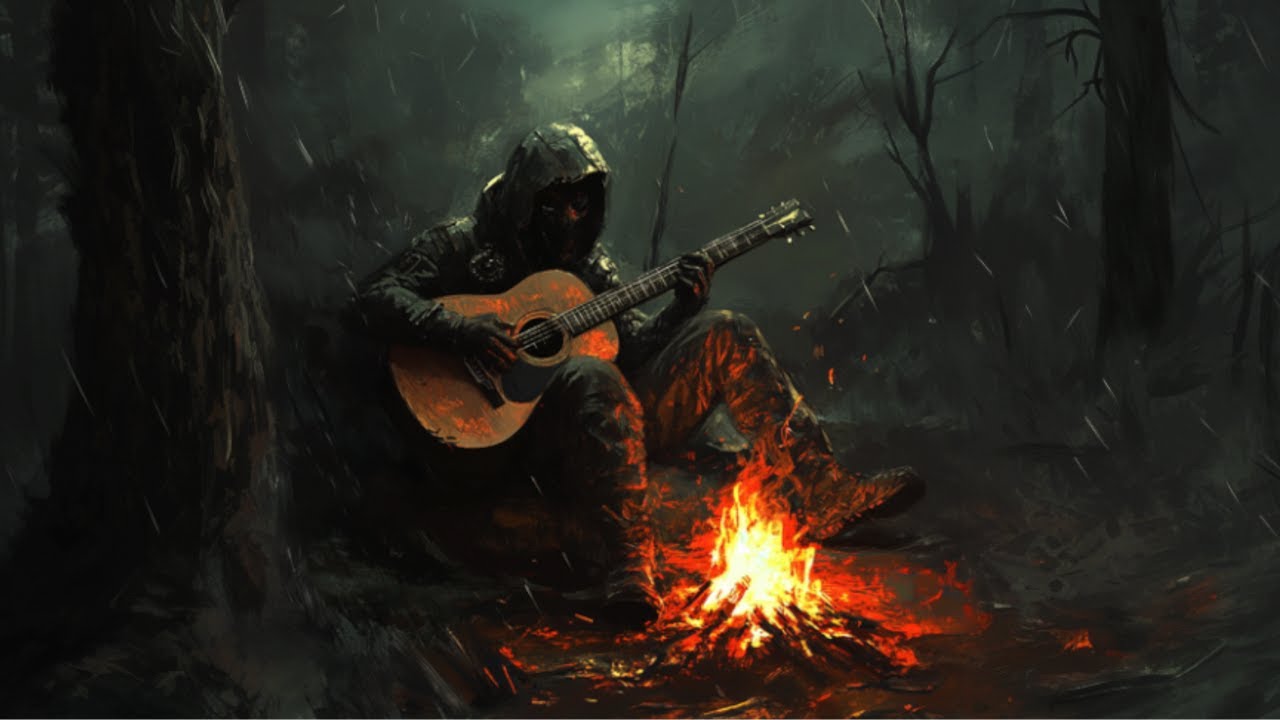 4H Post-Apocalyptic Acoustic Guitar 🎸