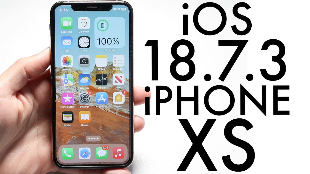 iOS 18.7.3 Review on iPhone XS 📱