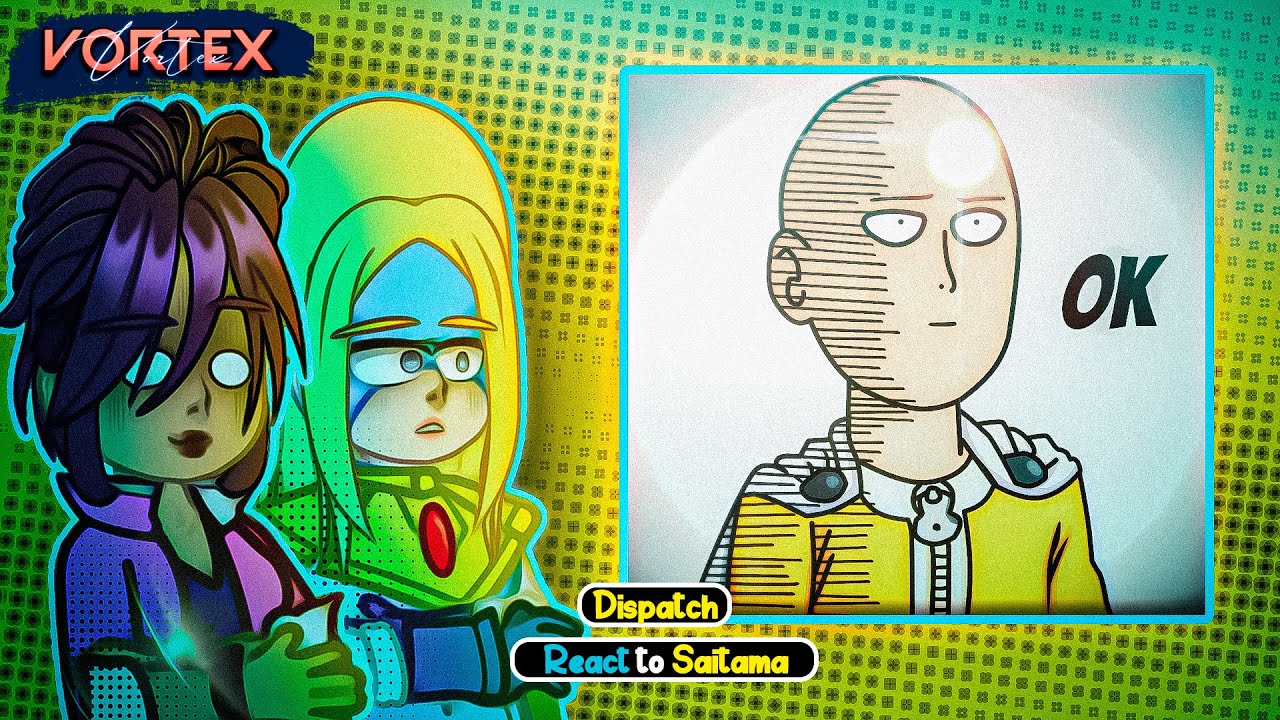 React to Saitama | One Punch Man | Gacha 🇧🇷/🇺🇸