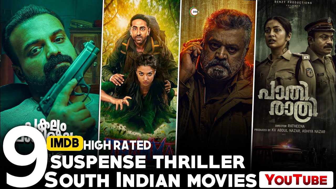 Top 9 South Indian Suspense Thrillers to Watch in Hindi (2025) 🔍