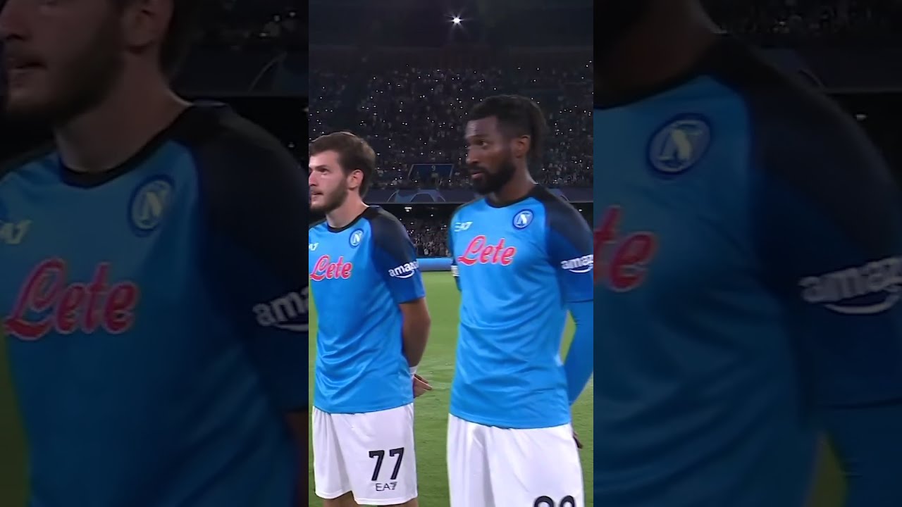 UCL Anthem at Napoli: An Unmatched Atmosphere at Stadio Diego Armando Maradona