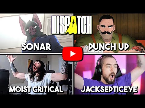 MOIST CRITICAL And JACKSEPTICYE REACT To Seeing Their Characters (Dispatch)
