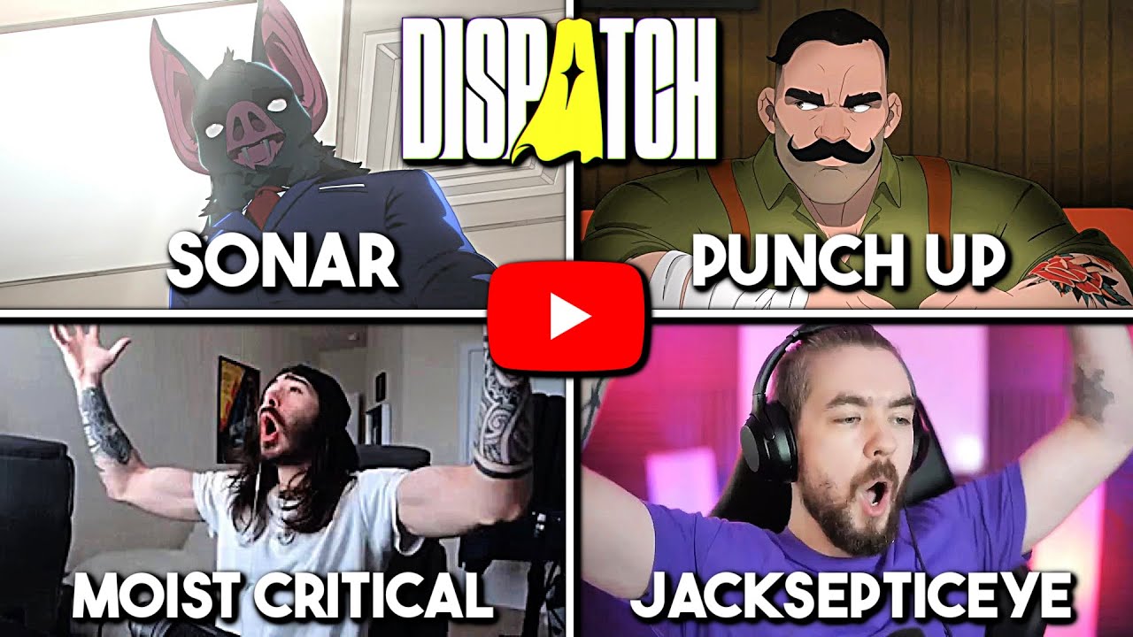 Moist Critical & Jacksepticeye React to Their Own Characters 🎮