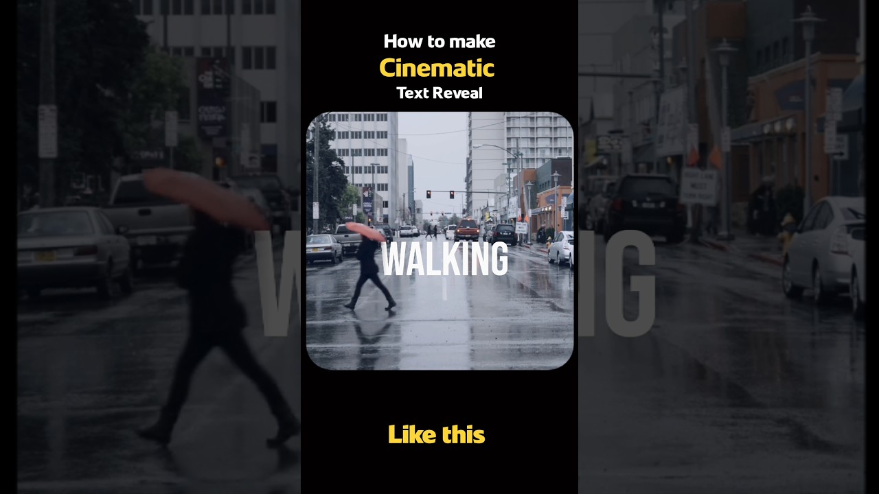 How to Make Text Reveal As You Walk in VN | VN Video Editor