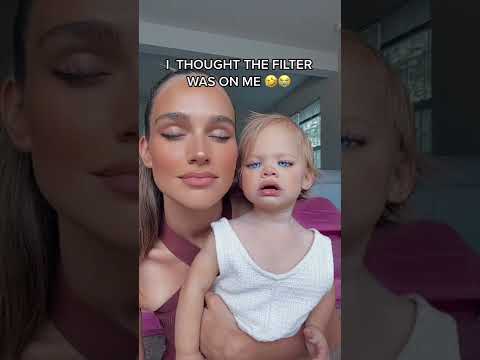 THE FILTER WAS SUPPOSED TO BE ON ME NOT HER 🤣 #shorts