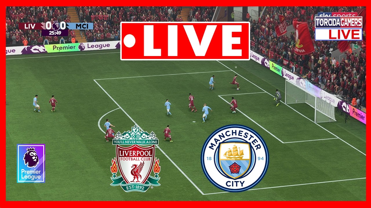 Liverpool vs Manchester City LIVE | Premier League 2026