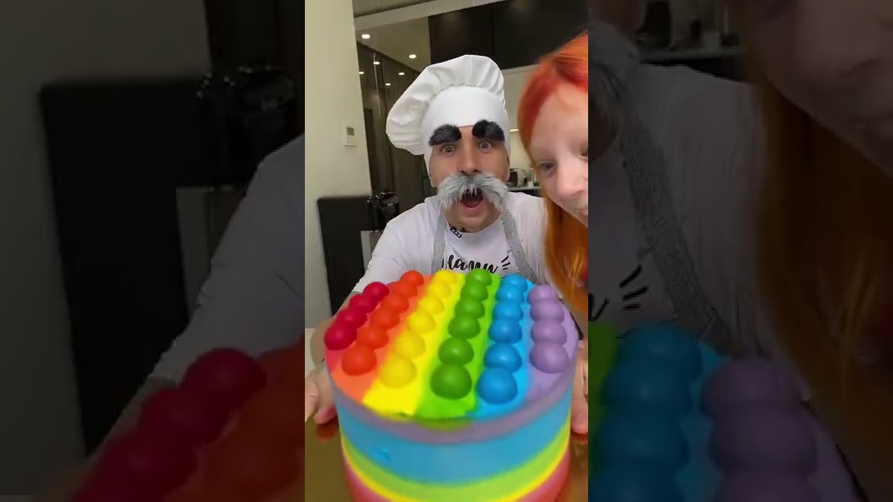 🌟 Огромный Торт POP It! Добавляй или Забирай! #Shorts