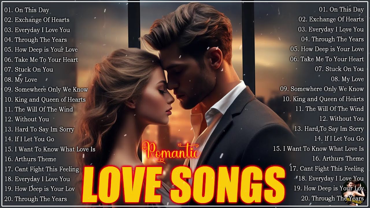 Top Romantic Love Songs of 2024 🎶 Classics from the 70s, 80s & 90s