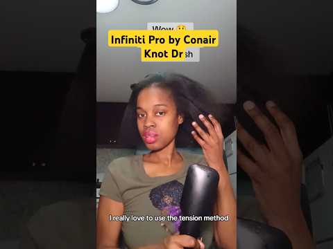 Conair The Knot Dr. All in One Smoothing Dryer Brush #conair #naturalhair #naturalhairproduct