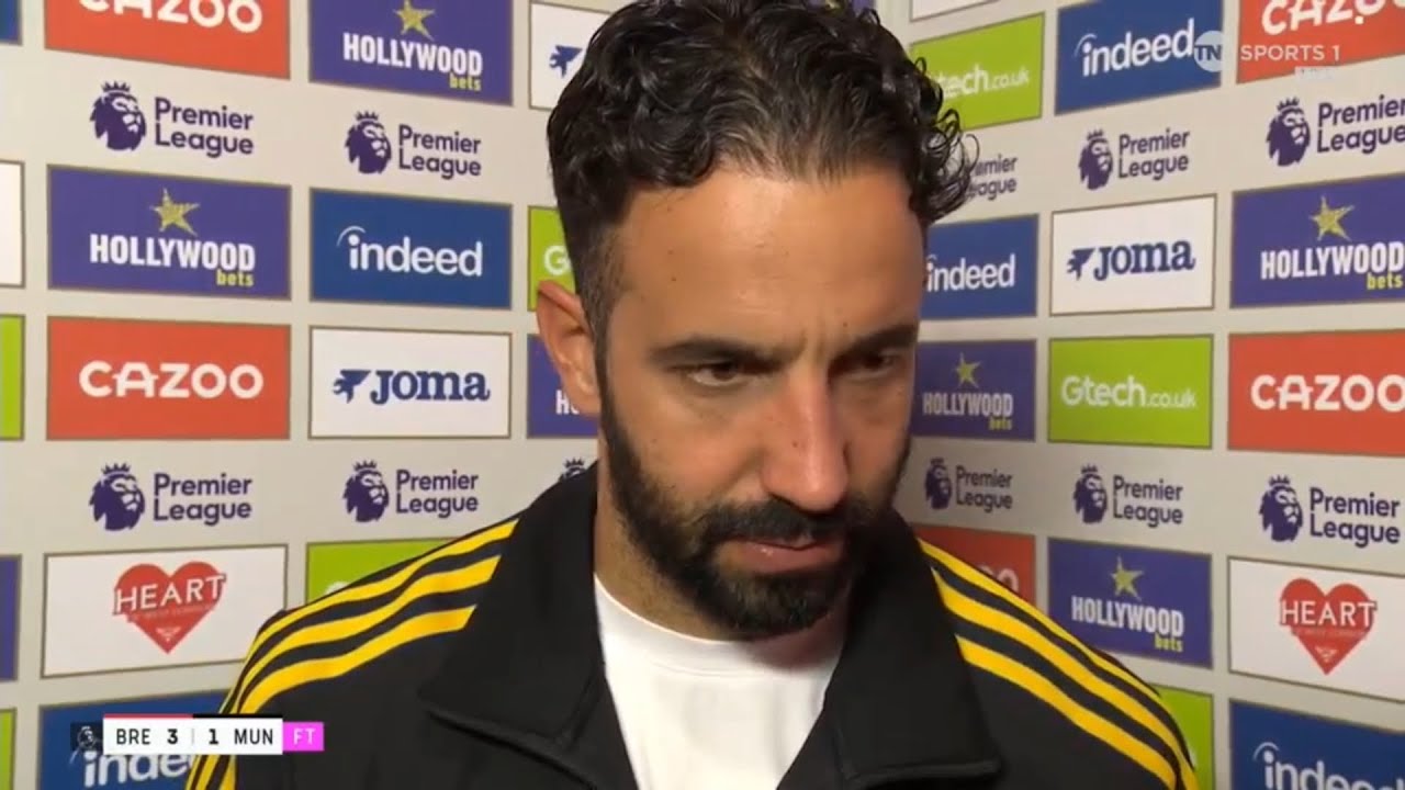 Ruben Amorim's Post-Match Reaction: Brentford 3-1 Manchester United ⚽