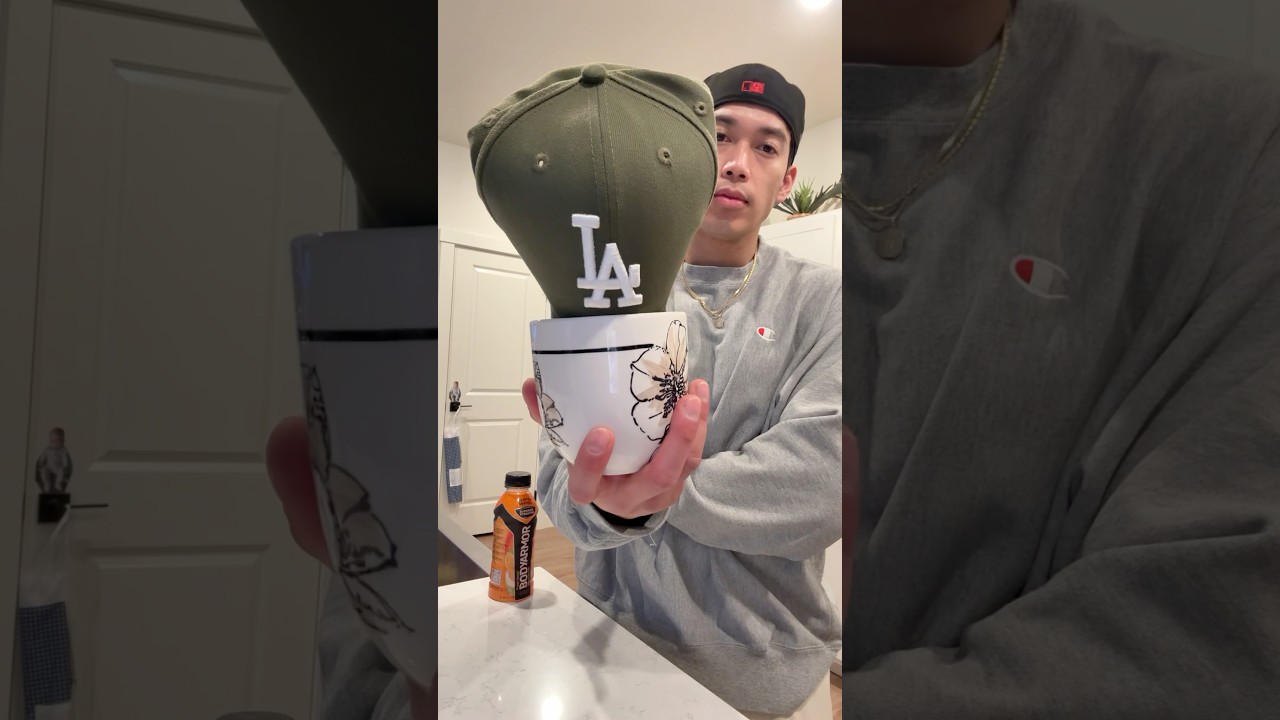 Relaxing with a Classic Fitted Cap 🧢