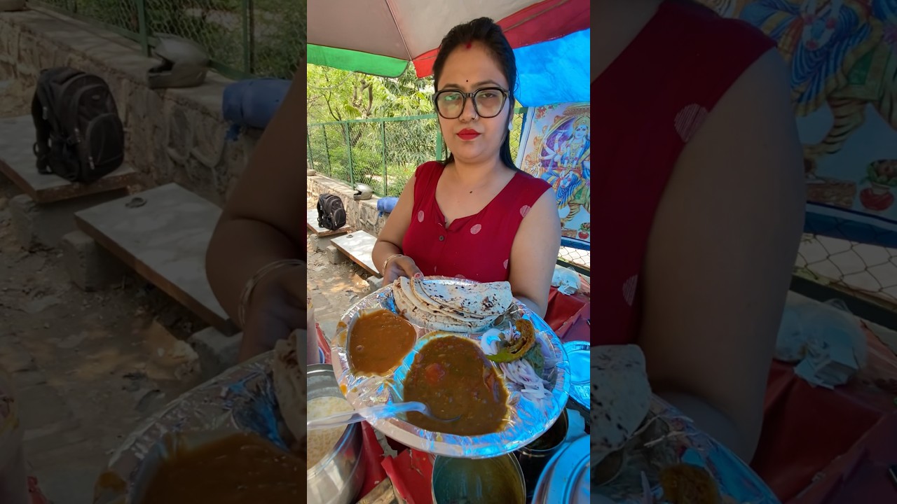 Kanchan Didi’s Veg Thali for ₹70 🍽️