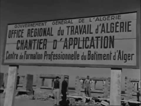 Nouvelle école de maçonnerie à Hussein Dey (1950)