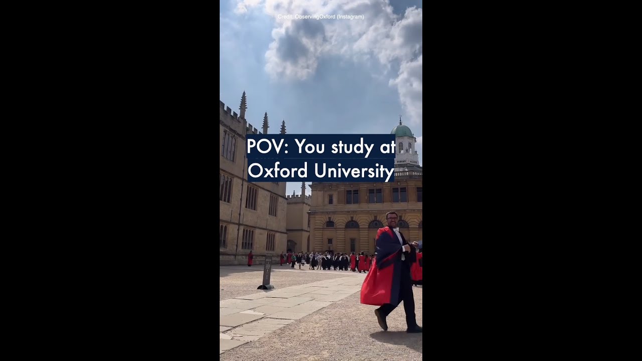 Experience Life at Oxford University π
