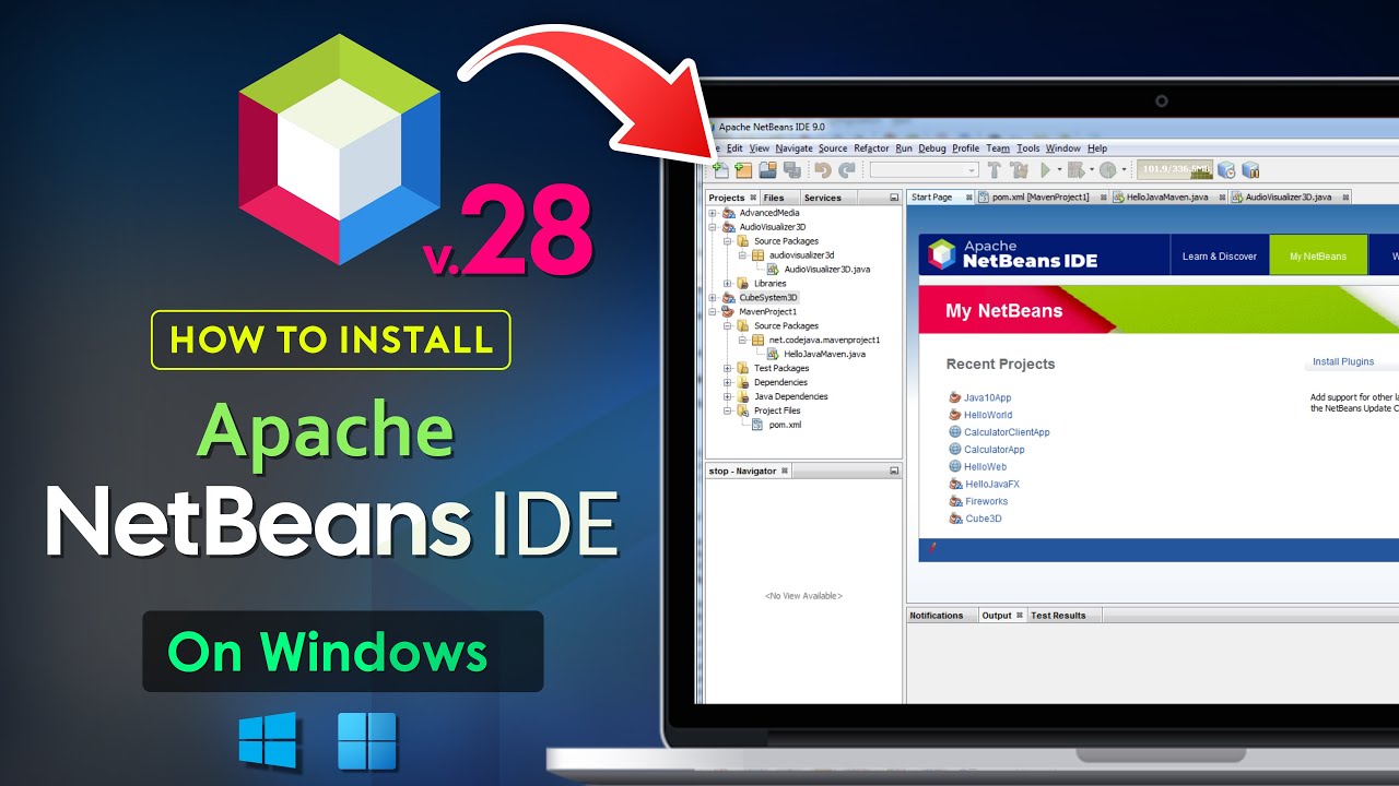 Install Apache NetBeans IDE 28 on Windows (2026 Guide)