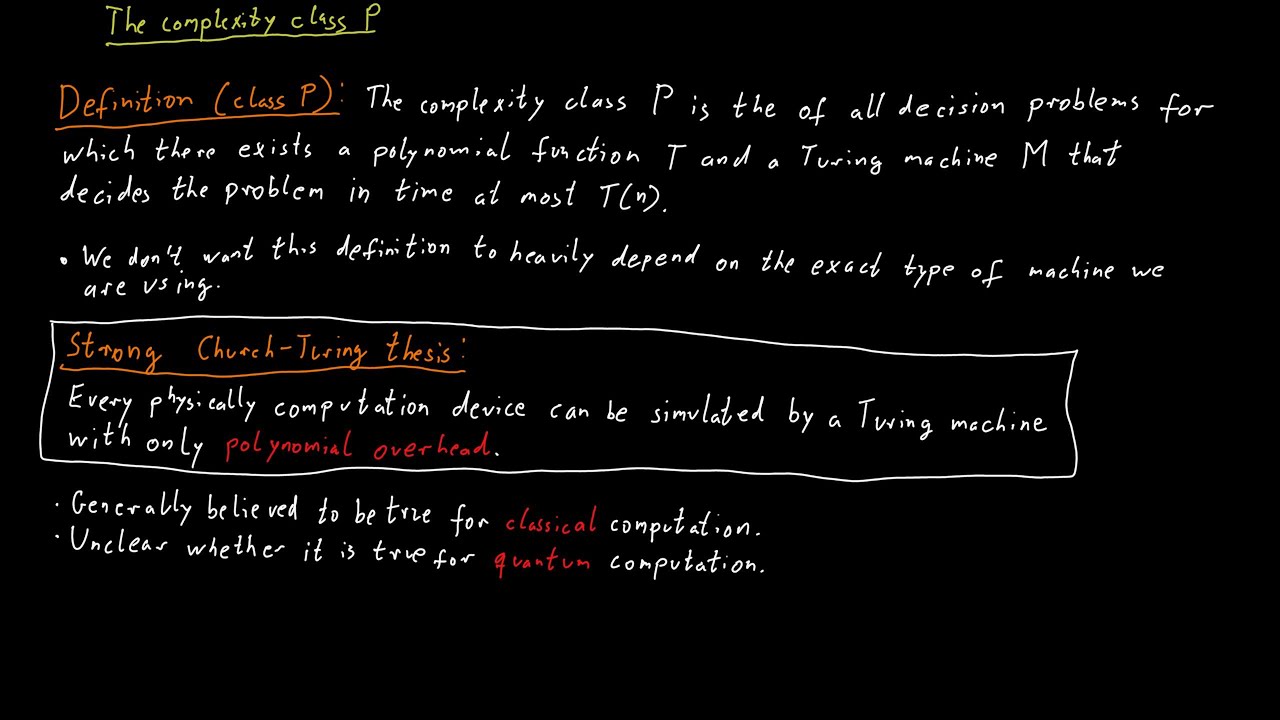 Understanding the Complexity Class P: Foundations of Efficient Computation
