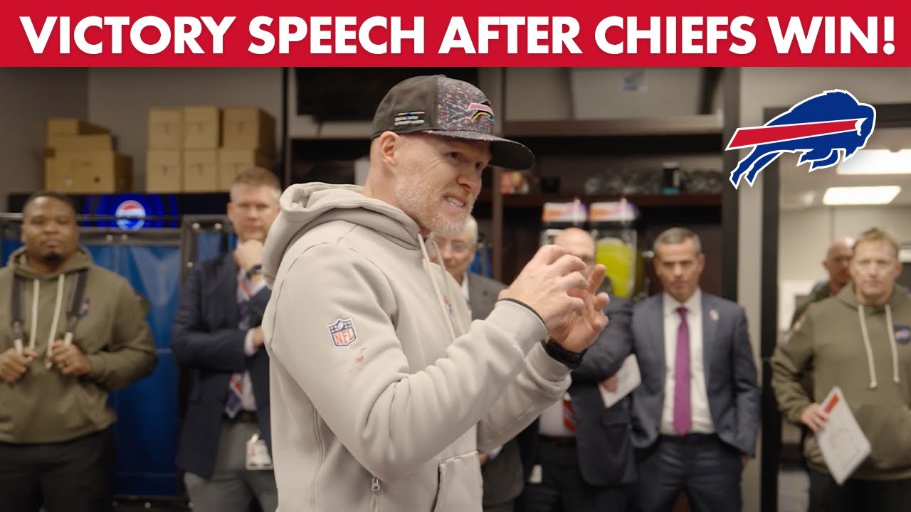 Sean McDermott Celebrates Bills' Epic Win vs. Chiefs ๐