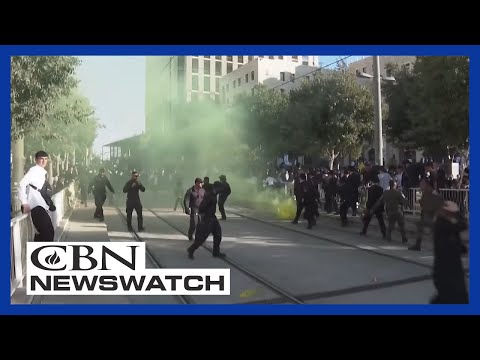 Jewish Protesters Block Jerusalem Entrance Over Proposed Law