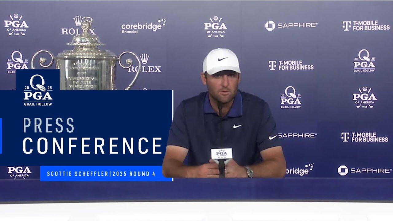 LIVE | Scottie Scheffler at 2025 PGA Championship Champion's Press Conference