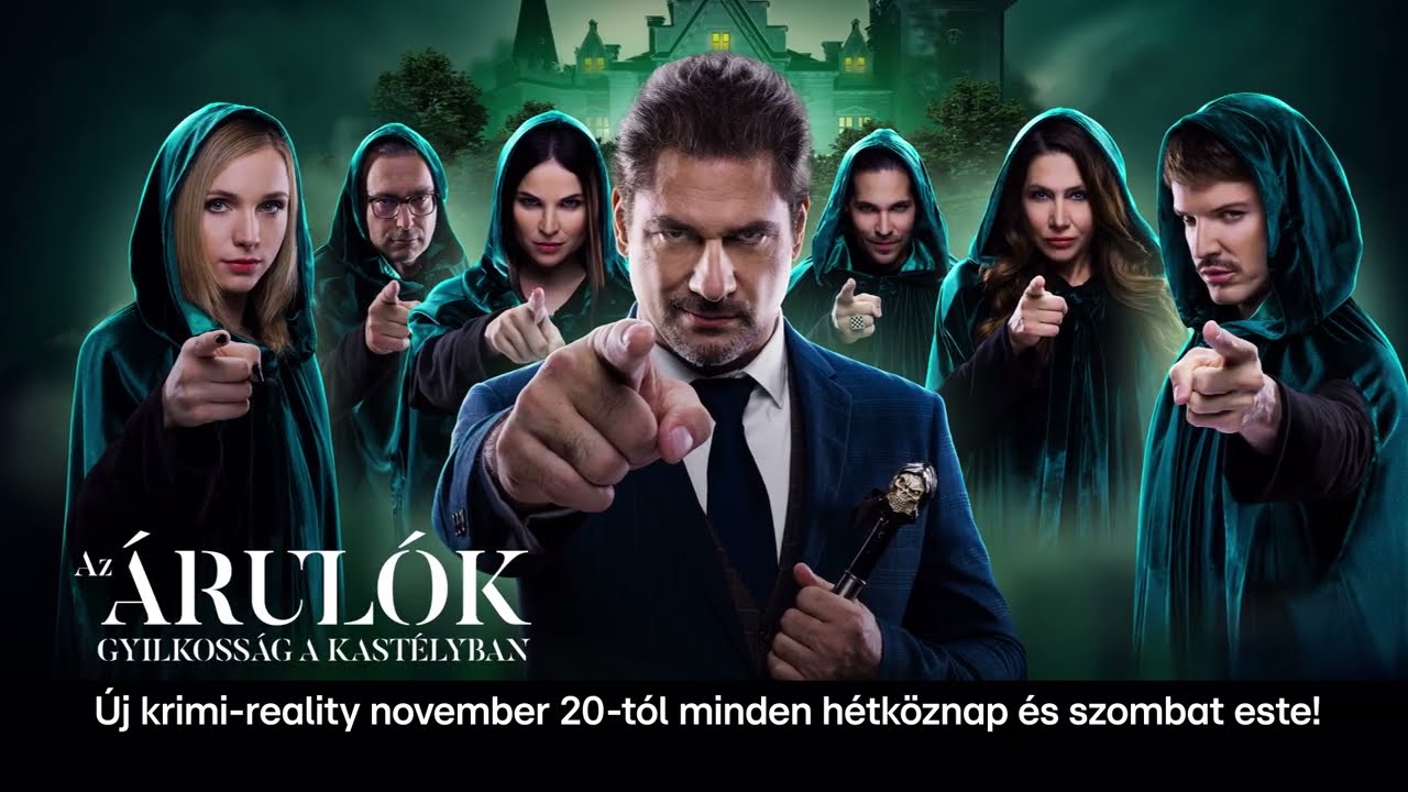 Az Árulók - Gyilkosság a kastélyban 🏰 | Indul november 20-tól az RTL-en!