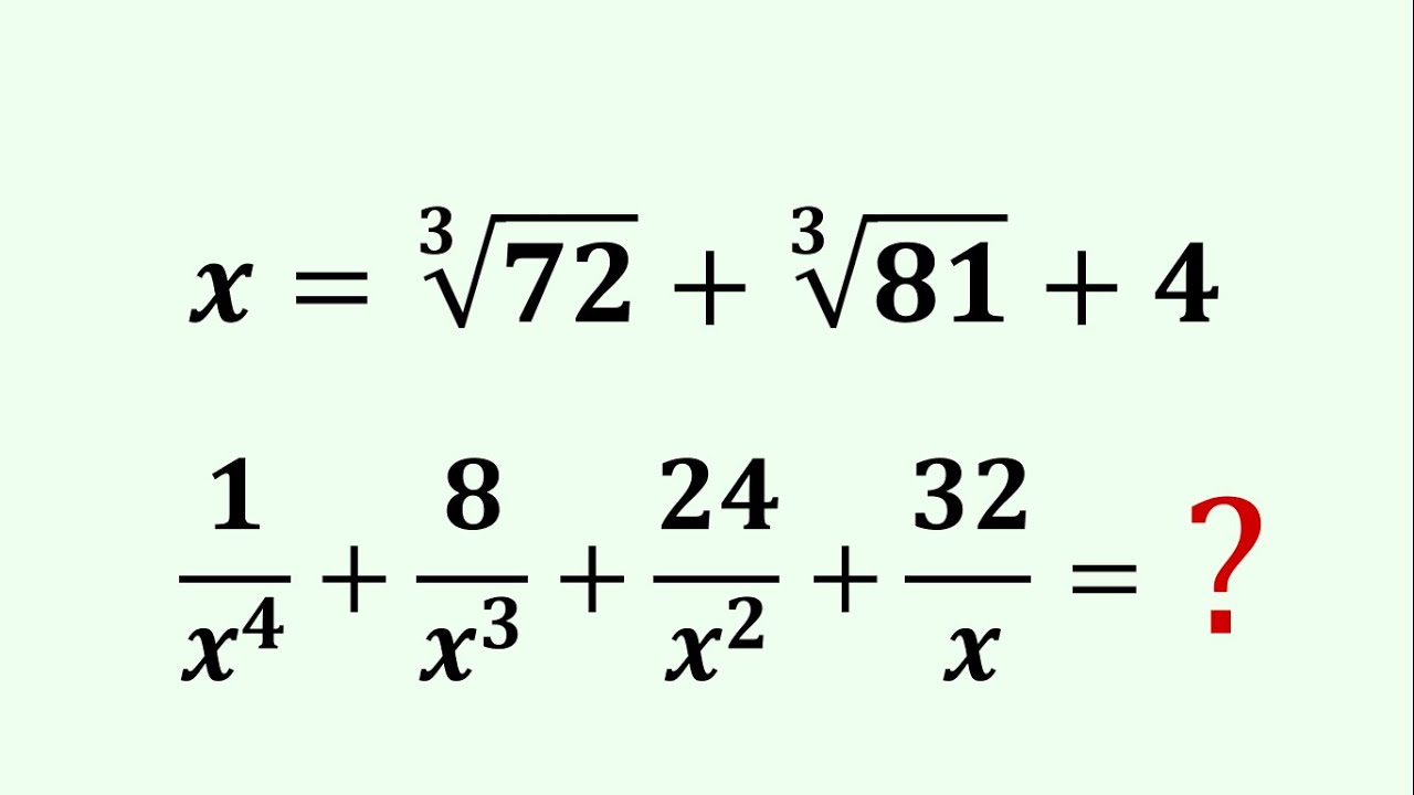 Radical Math Challenge | Simplification for Olympiad Success!