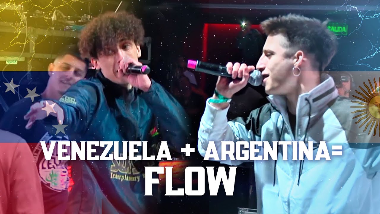 Argentina y Venezuela en una increíble clase de flow 🇦🇷🇻🇪