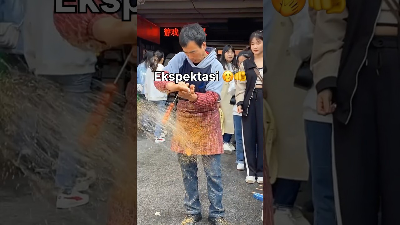 Tanghulu Putar Viral! 🫵😭 #shorts