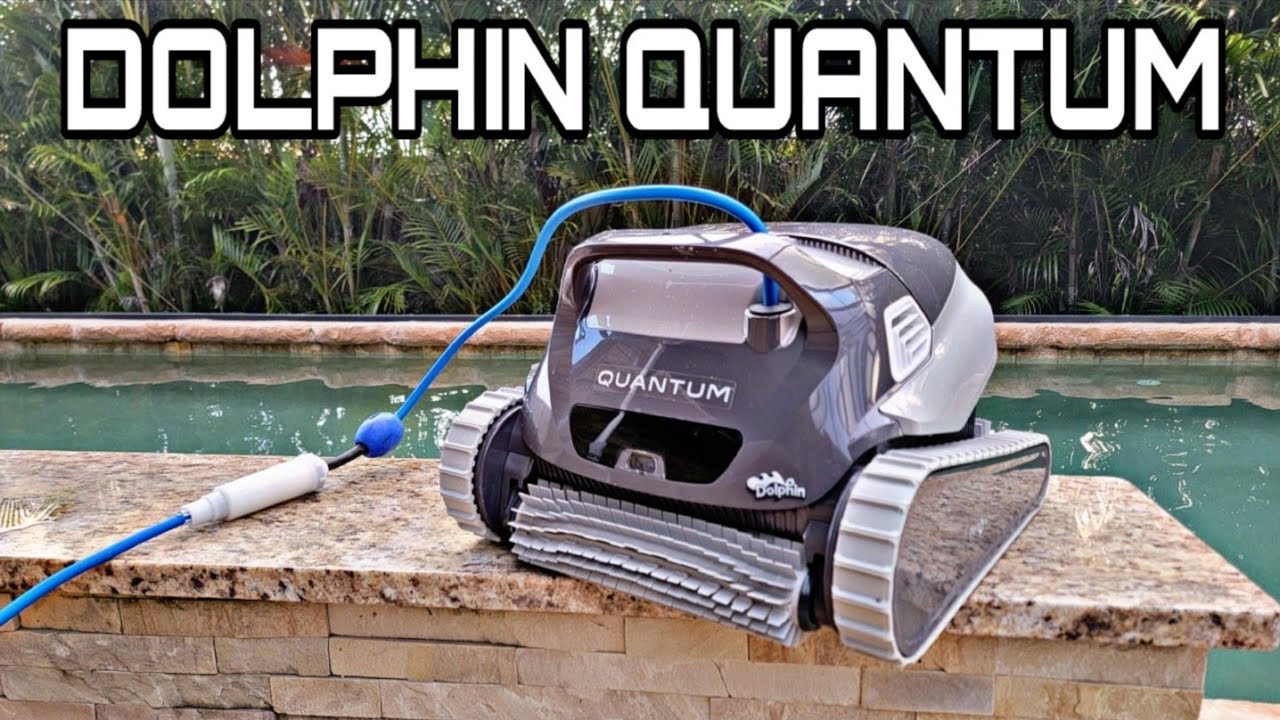 Dolphin Quantum Robotic Pool Cleaner by Maytronics – Effortless Inground Pool Maintenance 🏊‍♂️