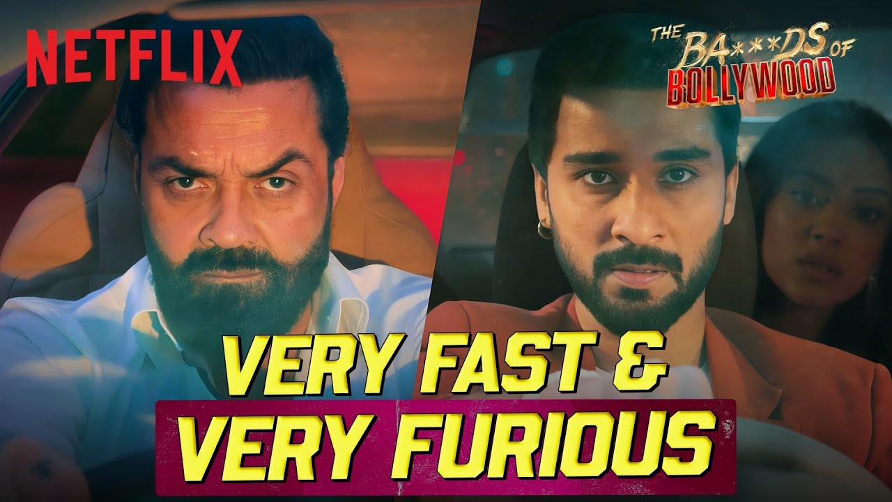 Bobby Deol & Raghav Juyal’s Thrilling Car Chase 🚗