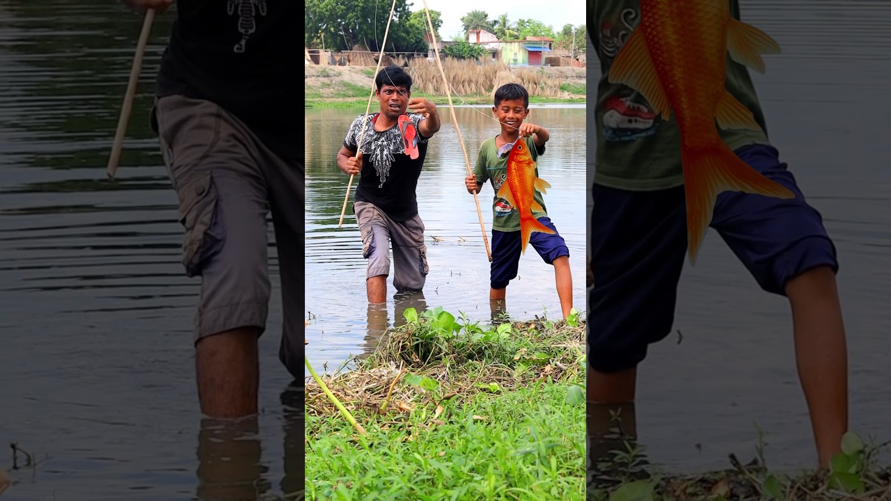 Amazing Fishing Moments 🎣 #Shorts