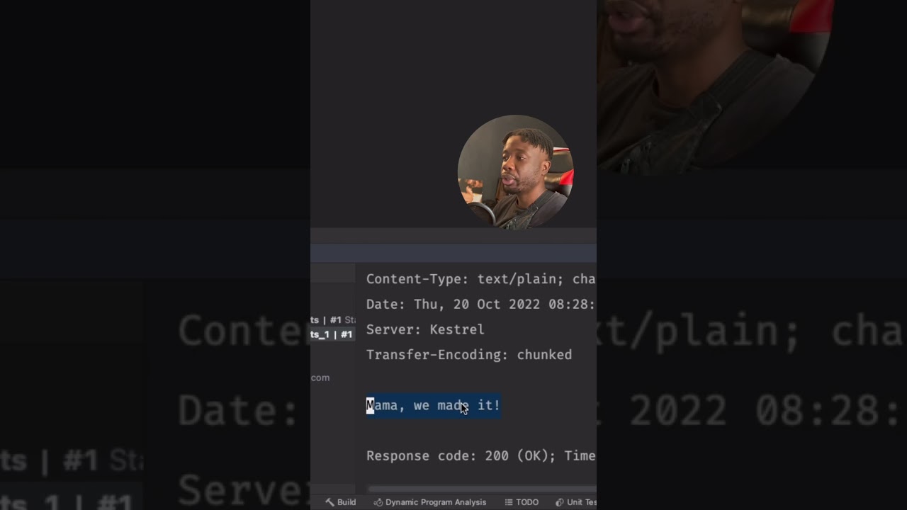 Build a Web API in C# in 1 Minute! #coding #technology