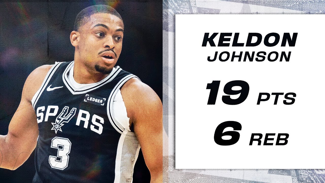 Keldon Johnson Scores 19 in Miami 🔥