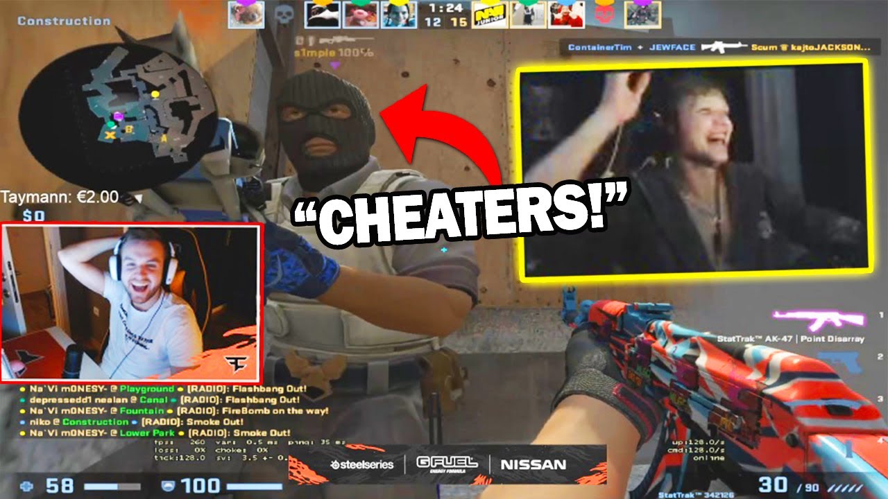 s1mple & NiKo Call Out Cheaters in Epic Comeback