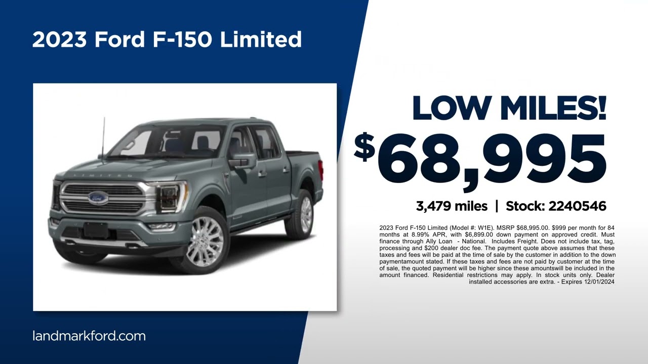 Used Truck Listing as of November 29, 2024