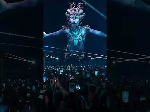 these VISUALS are getting out of CONTROL 🤯 #vj #clubsounds #anyma #tomorrowland #electronicmusic