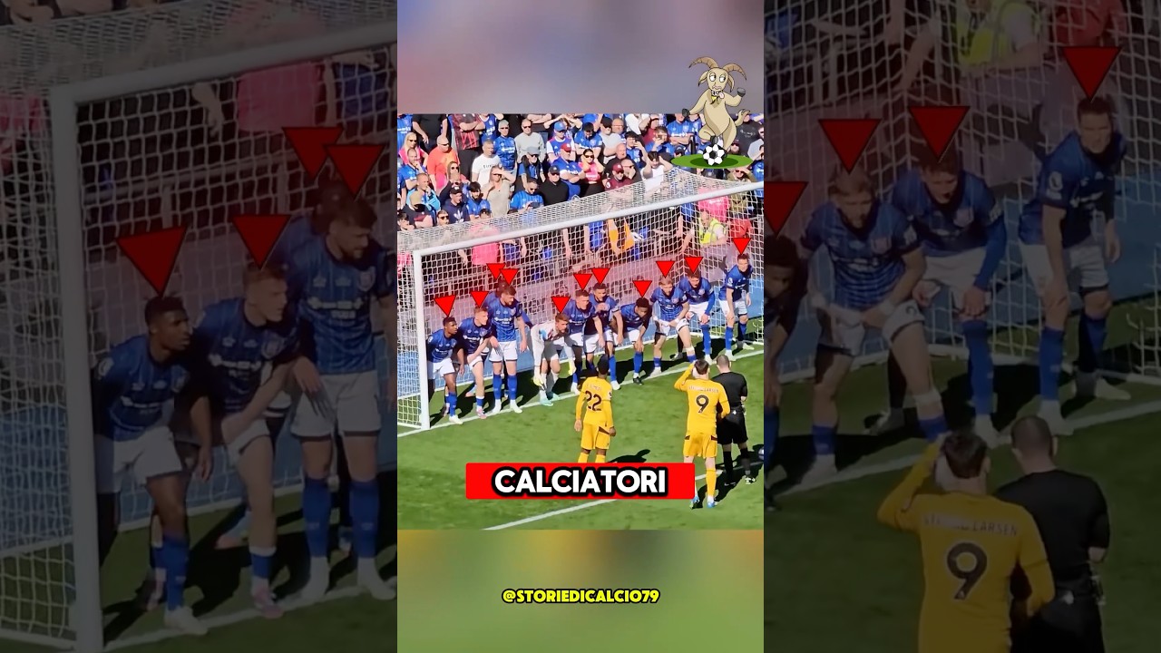 11 Giocatori in Porta contro una Punizione