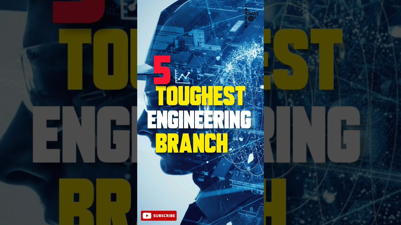 5 Top 5 Toughest Engineering Branches 💪
