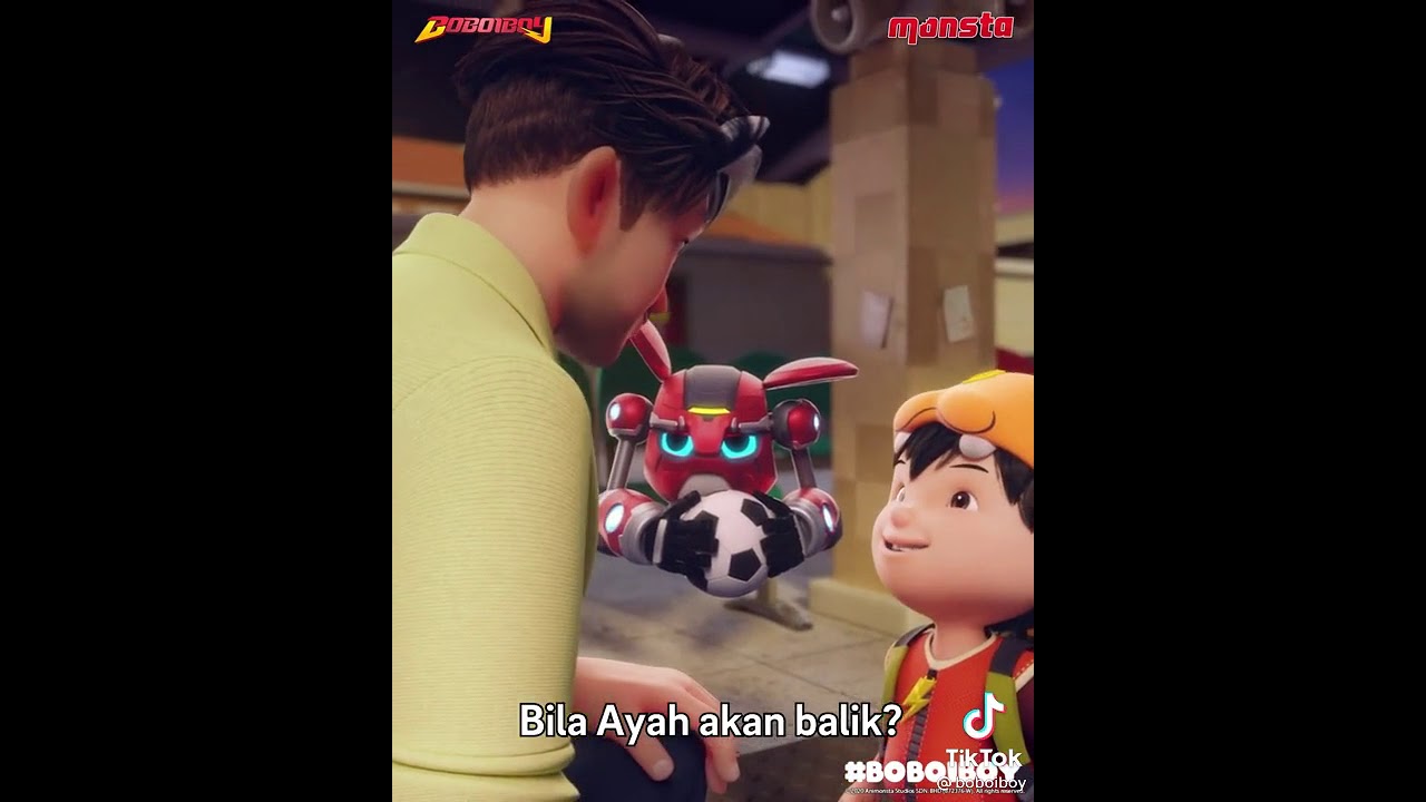 Misteri Ayah Boboiboy Terungkap: Ternyata Mechamato Ayah Boboiboy