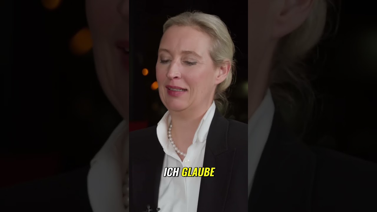 Alice Weidel über den Sinn des Lebens: Ehrlichkeit & Authentizität