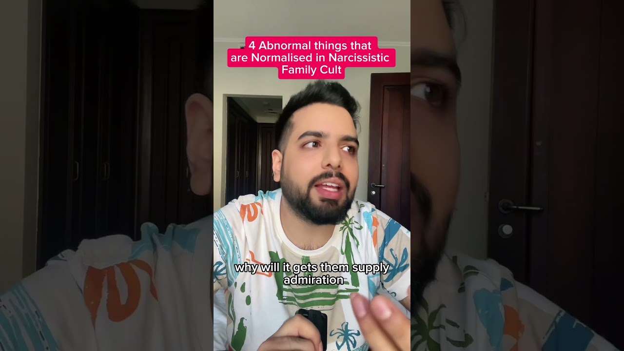 4 Abnormal things that are Normalised in Narcissistic Family Cult #narcissist