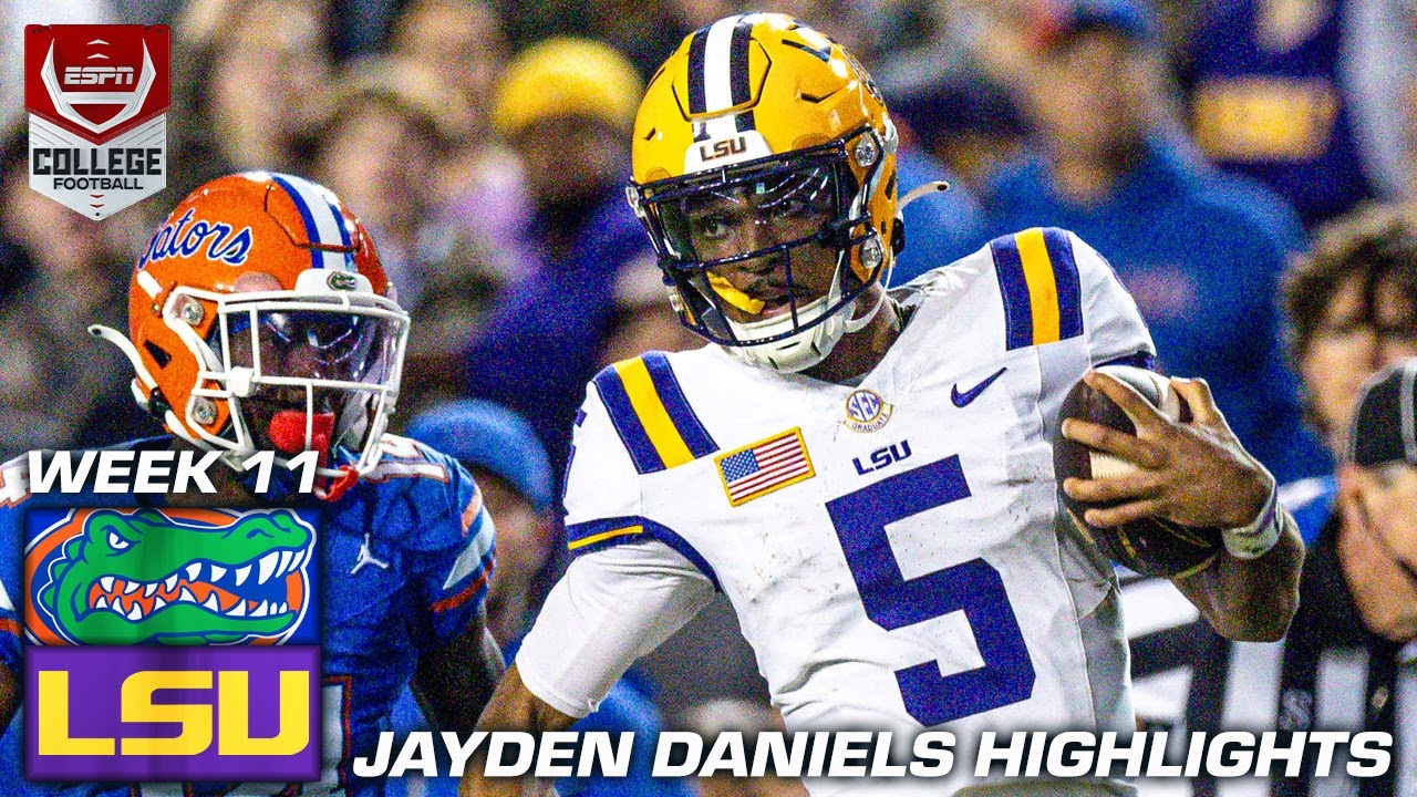 Jayden Daniels Dominates with 500+ Total Yards vs. Florida ๐ฑ | Epic Week 11 Performance
