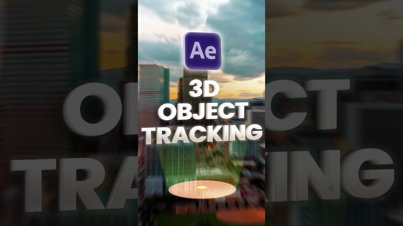Master 3D Camera Tracking & Object Tracking in After Effects 🎥 | Step-by-Step Tutorial