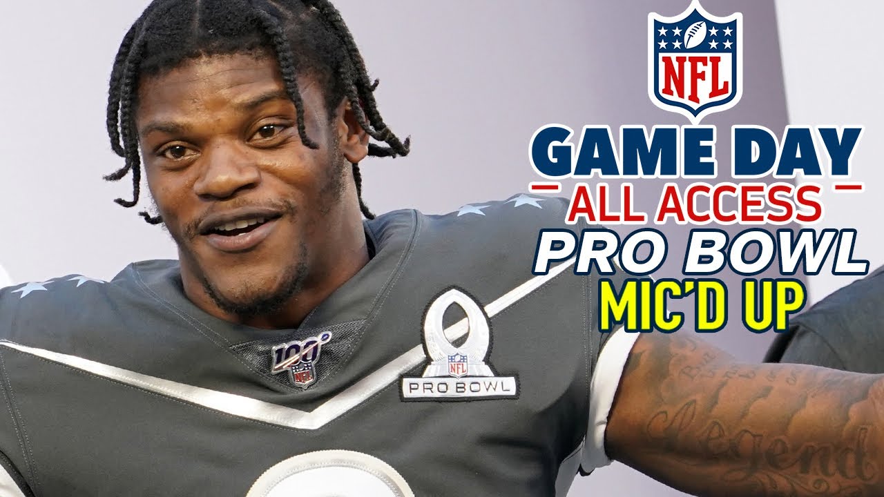 NFL Pro Bowl Mic'd Up: Funny Play Reactions 🏈
