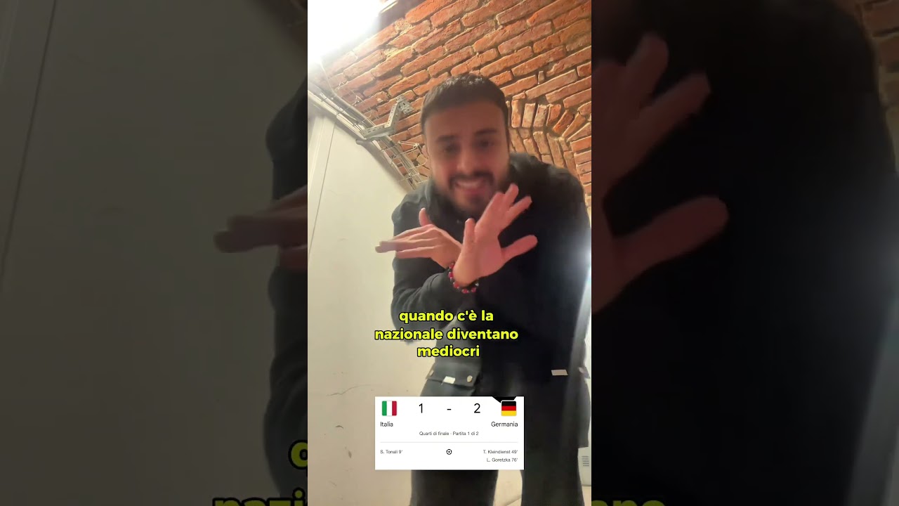 Italia vs Germania: 1-2 - Highlights & Match Recap ๐ฎ๐น๐ฉ๐ช
