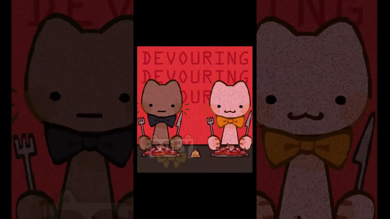 BINOMI / WARNING : BLOOD🩸 #binomi #cat #edit #art