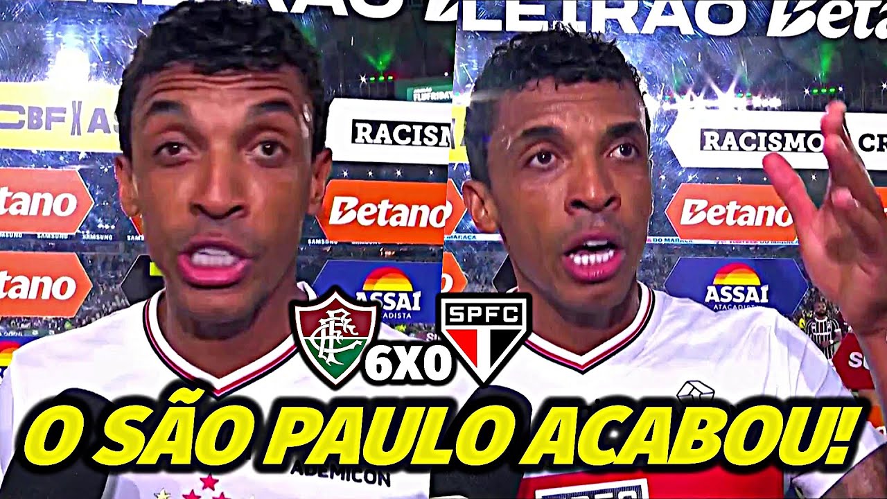 Luiz Gustavo sai xingando após derrota do São Paulo 😡