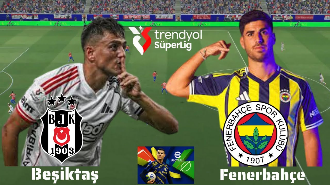 Beşiktaş vs Fenerbahçe | Süper Lig 11. Hafta | E-Football 2026 | Türkçe Spiker 🎮