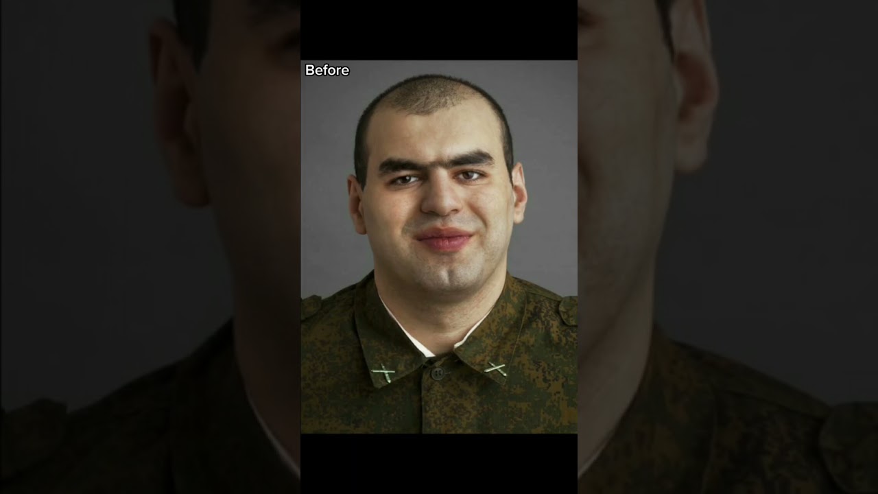 Soldiers' Faces Before & After War
